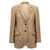 Brunello Cucinelli Brunello Cucinelli Single-Breasted Mohair Blazer Beige