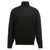 Brunello Cucinelli Brunello Cucinelli Silk Cashmere Turtleneck Sweater Black