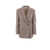 Brunello Cucinelli Brunello Cucinelli Brown Wool Blazer MULTICOLOR