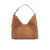 Brunello Cucinelli Brunello Cucinelli Sueded Calfskin Hobo Bag Beige