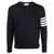 Thom Browne Thom Browne 4Bar Wool Sweater BLUE