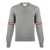 Thom Browne Thom Browne Rwb Cotton Sweater GREY