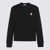 MAISON KITSUNÉ Maison Kitsuné Black Cotton Sweatshirt Black