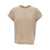 Brunello Cucinelli Brunello Cucinelli Beige Cotton T-Shirt Beige