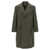 Brunello Cucinelli Brunello Cucinelli Double-Breasted Long Coat GREEN