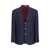 Brunello Cucinelli Brunello Cucinelli Prince Of Wales Deconstructed Blazer BLUE