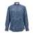 Brunello Cucinelli Brunello Cucinelli Printed Shirt BLUE