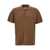 EXTREME CASHMERE Extreme Cashmere 'N°352 Avenue' Polo Shirt BROWN