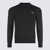 MAISON KITSUNÉ Maison Kitsuné Black Wool Knitwear Black