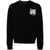 MAISON KITSUNÉ Maison Kitsuné Fox Head Wool Jumper Black