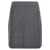 MAISON KITSUNÉ Maison Kitsuné 'Bold Fox Head' Skirt GRAY