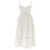 Self-Portrait Self-Portrait 'White Cotton Lace Tiered Midi' Dress WHITE