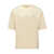 Lanvin Lanvin 'Brodé Lanvin Side Curb' T-Shirt YELLOW