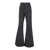 Rick Owens 'Bolan' Black Bootcut Pants In Stretch Cotton Man Black