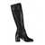 Maison Margiela Maison Margiela Knee-High Tabi Boots Shoes Black