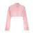 Loewe Loewe Cropped Cotton Shirt PINK