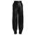 Loewe Loewe Leather Balloon-Style Pants Black