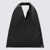 MM6 Maison Margiela Mm6 Maison Margiela Black Leather Blend Small Triangle Japanese Tote Bag Black