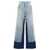 MM6 Maison Margiela Mm6 Maison Margiela Contrast Insert Jeans BLUE