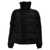 Sacai Sacai Flared Padded Down Jacket Black