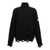 MM6 Maison Margiela Mm6 Maison Margiela Destroyed Ribbed Sweater Black