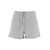 Ganni Ganni Embroidered Logo Bermuda Shorts GRAY