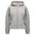 Ganni Ganni Logo Embroidery Hoodie GRAY