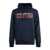 Mc2 Saint Barth MC2 Saint Barth Blue Tribeca Sweatshirt With Cortina Print BLUE