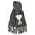 AMI Paris AMI Paris 'Ami De Coeur' Scarf GRAY