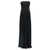 Alberta Ferretti Alberta Ferretti Corset Satin Dress Black