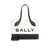 Bally Bally Bar Keep On Mini Cotton Tote Bag WHITE