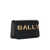 Bally Bally Logo Leather Crossbody Bag Black