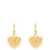 Dolce & Gabbana Dolce & Gabbana Heart Pendant Earrings GOLD