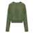 Max Mara Weekend MAX MARA WEEKEND DIONIGI GREEN CREWNECK SWEATER Green