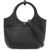 COURRÈGES Holy Media Handbag For Everyday Use BLACK