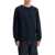 Hugo Boss Crewneck Sweatshirt With Double Mon DARK BLUE