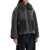 STAND STUDIO Short Eco Shearling Coat SMOKE GREY