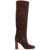 Khaite Willow High Boots DARK BROWN