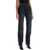 Jean Paul Gaultier Jeans With Padded Inlays And Lace-Up VINTAGEBLACK