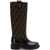 Fendi Leather Boots NERO+TABACCO NERO