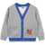 Kenzo Molleton Cardigan GREY