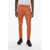 Cruna Solid Color Marais Chino Pants With Flap Pockets Orange