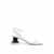 Loewe Loewe Petal Brush Leather Sandals White