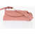 Jil Sander Leather Cannolo Trunk Bag With Adjustable Strap Pink