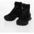 Jil Sander Vibram Sole Suede Trek Booties Black