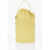 Jil Sander Leather Bucket Bag With Removable Shoulder Strap Yellow