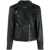 Emporio Armani Emporio Armani Leather Jacket Black