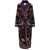 forte_forte Forte_Forte Wool Jacquard Long Coat BLUE