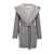 Tory Burch Tory Burch Wrap Coat GREY