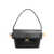 JACQUEMUS Jacquemus Le Rond Carre Leather Shoulder Bag Black